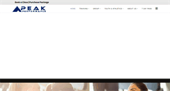 Desktop Screenshot of peakperformancewellness.com